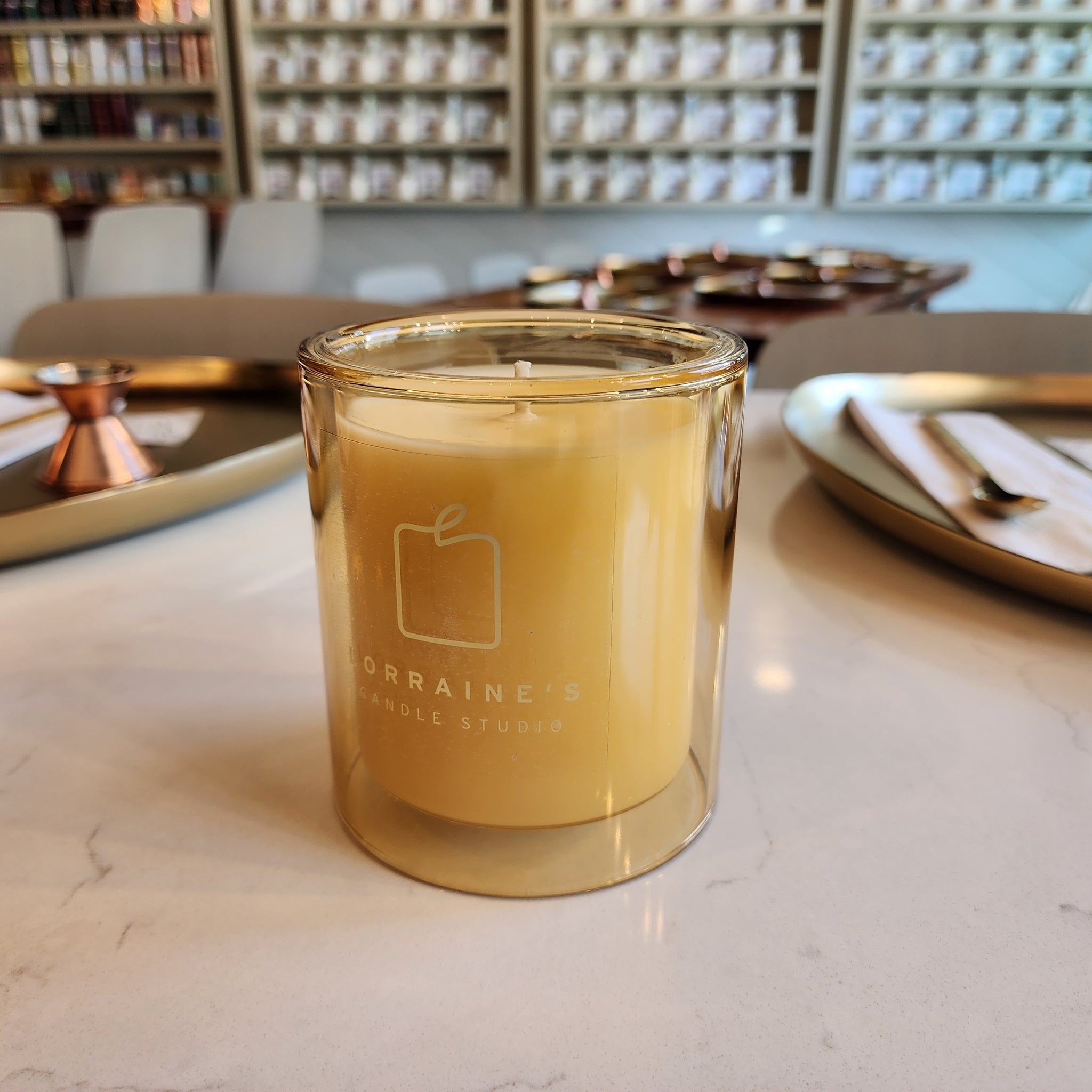 A Custom Fragrance Blended Candle - Allure Double Wall Vessel 11oz