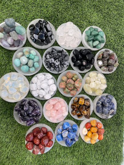 Authentic Tumbled Crystal / Tumbled Stone