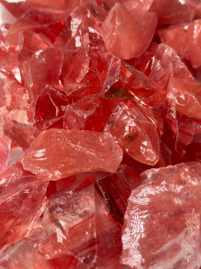 Watermelon Quartz RAW , 0.75"-1.25" Size. Raw Gemstones