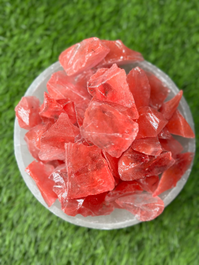 Watermelon Quartz RAW , 0.75"-1.25" Size. Raw Gemstones