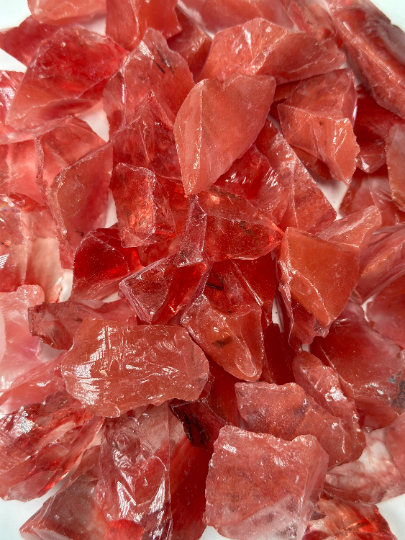 Watermelon Quartz RAW , 0.75"-1.25" Size. Raw Gemstones