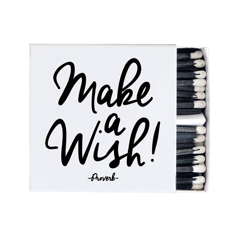 Matchboxes - X115 - Make A Wish! (Proverb)