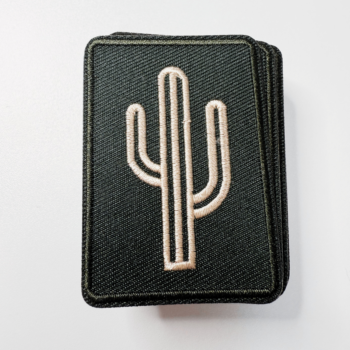 2" Cactus - Embroidered Hat Patch