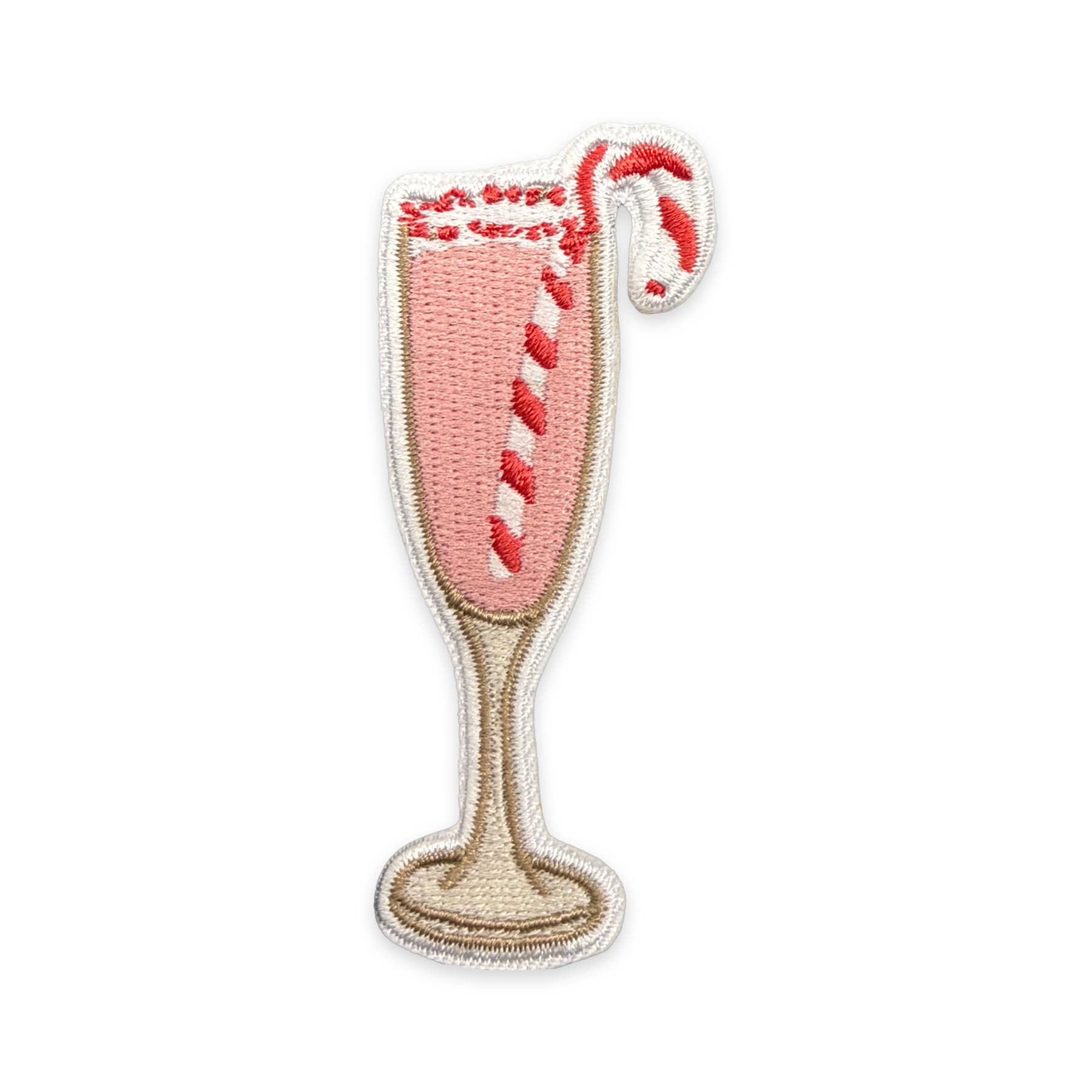 Holiday Cocktails Iron-On Patch Set | Christmas Patches
