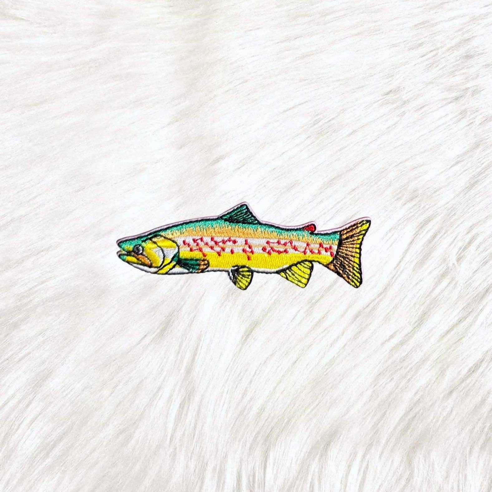 Fish Salt And Freshwater Embroidery Iron On Patch