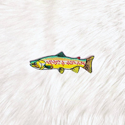 Fish Salt And Freshwater Embroidery Iron On Patch