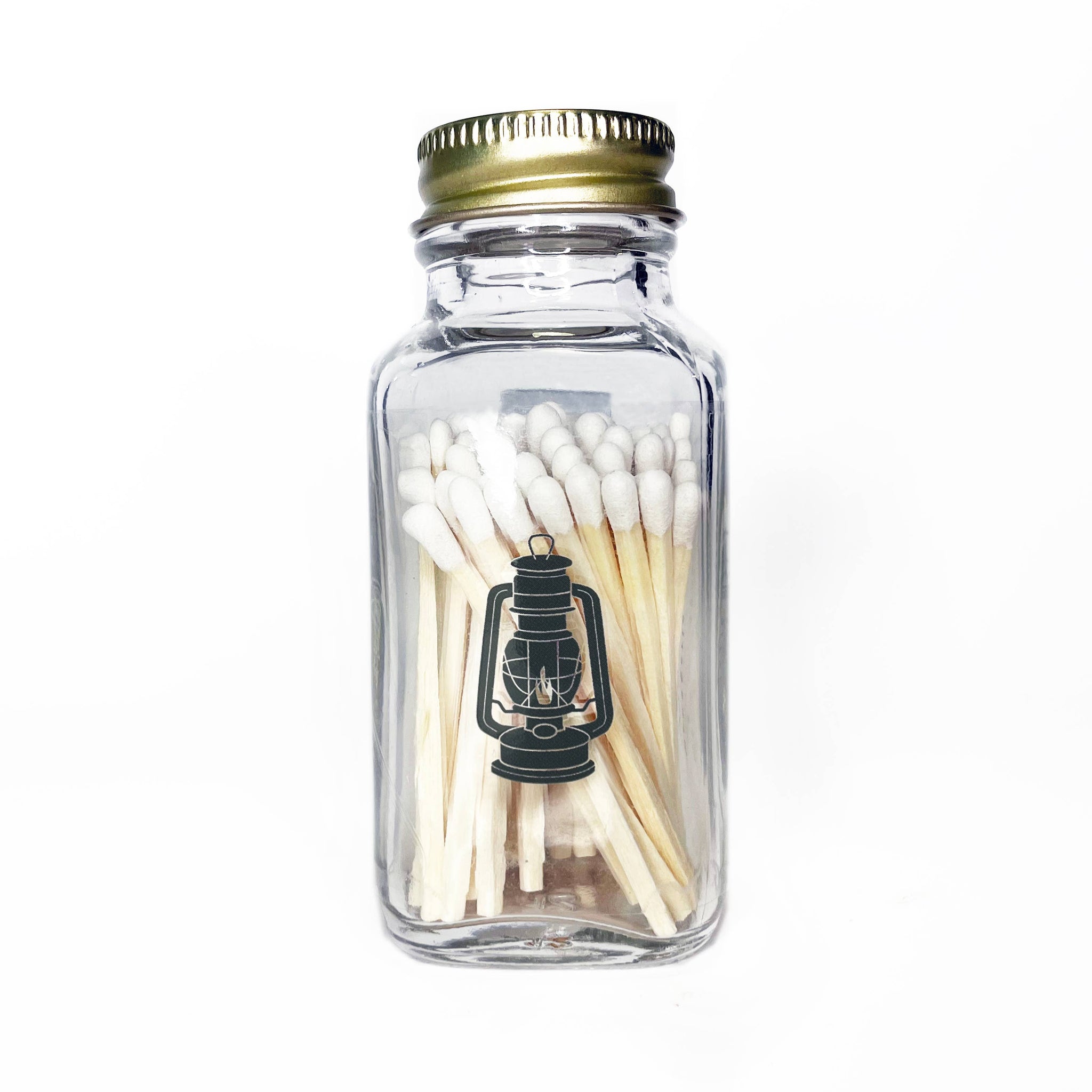 Camping Lantern Jar Matches | Outdoorsy Match Bottle