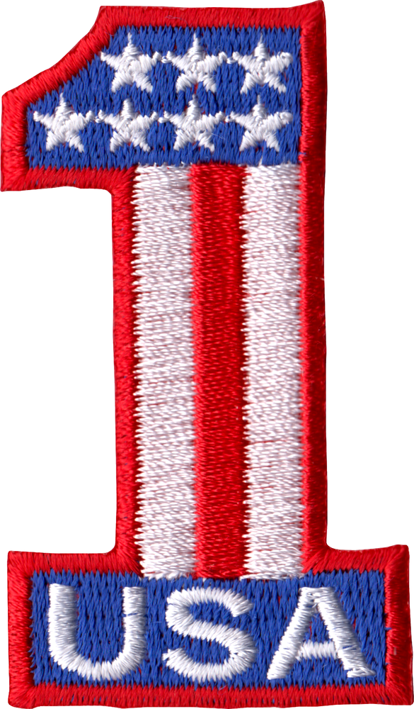 Patch - USA - Red, White And Blue #1