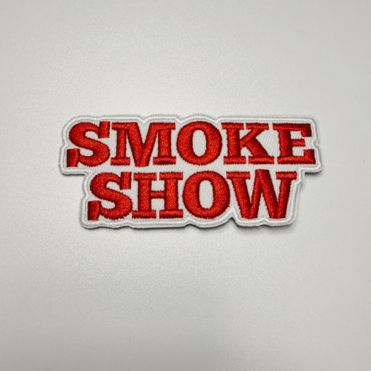 3.5" Smoke Show -  Embroidered Hat Patch