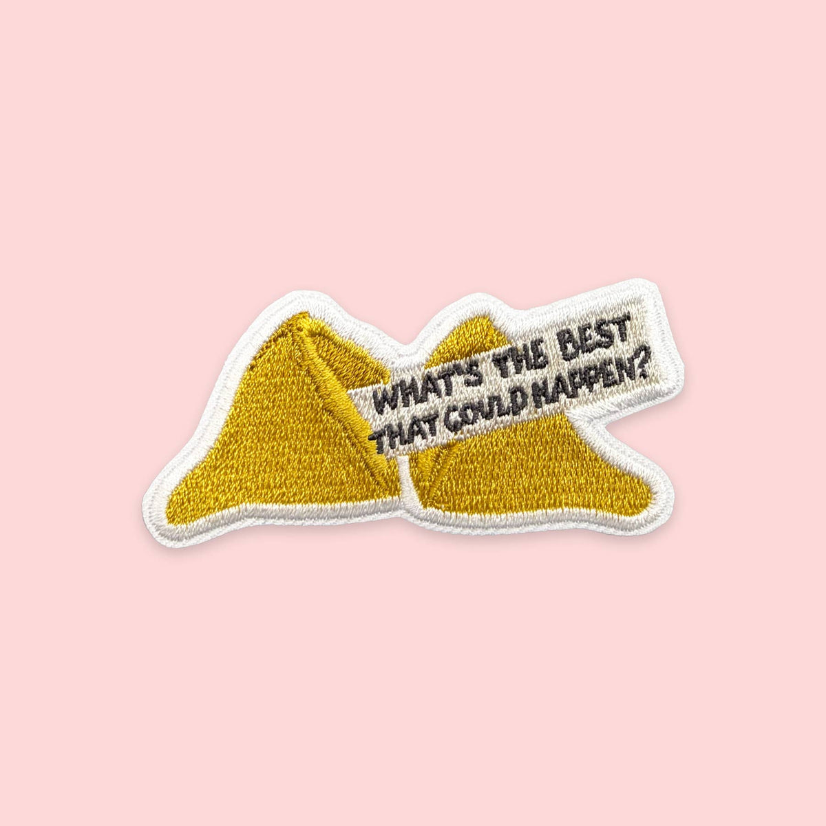 Fortune Cookie Iron-On Patch | Fortune Cookie Patch