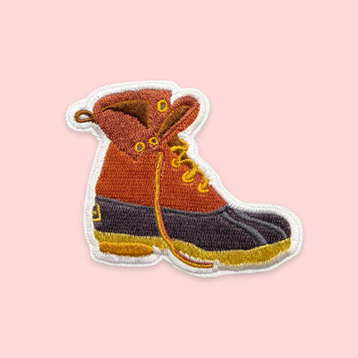 Bean Boot Iron-On Patch | New England Iron-On Patch