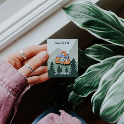 Leave it Better Enamel Lapel Pin