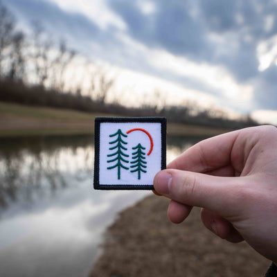 Daybreak Nature Outdoors Hiking Park Embroidered Patch