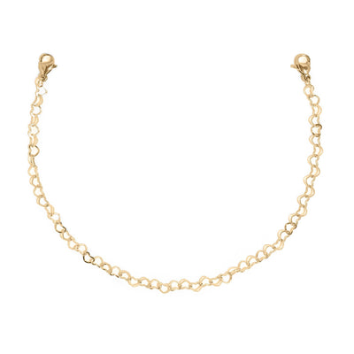 Trucker Hat Chain: 18K Gold PVD Stainless Steel Heart