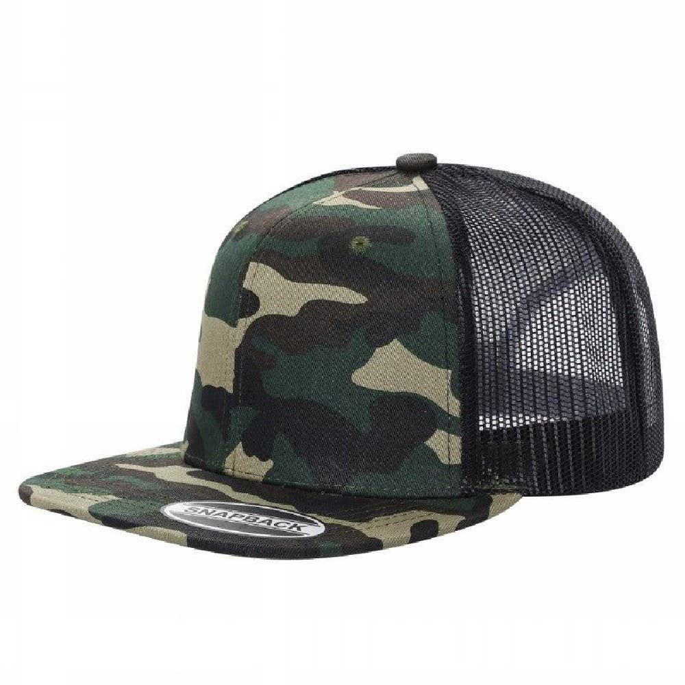 6 Panel Flat Bill