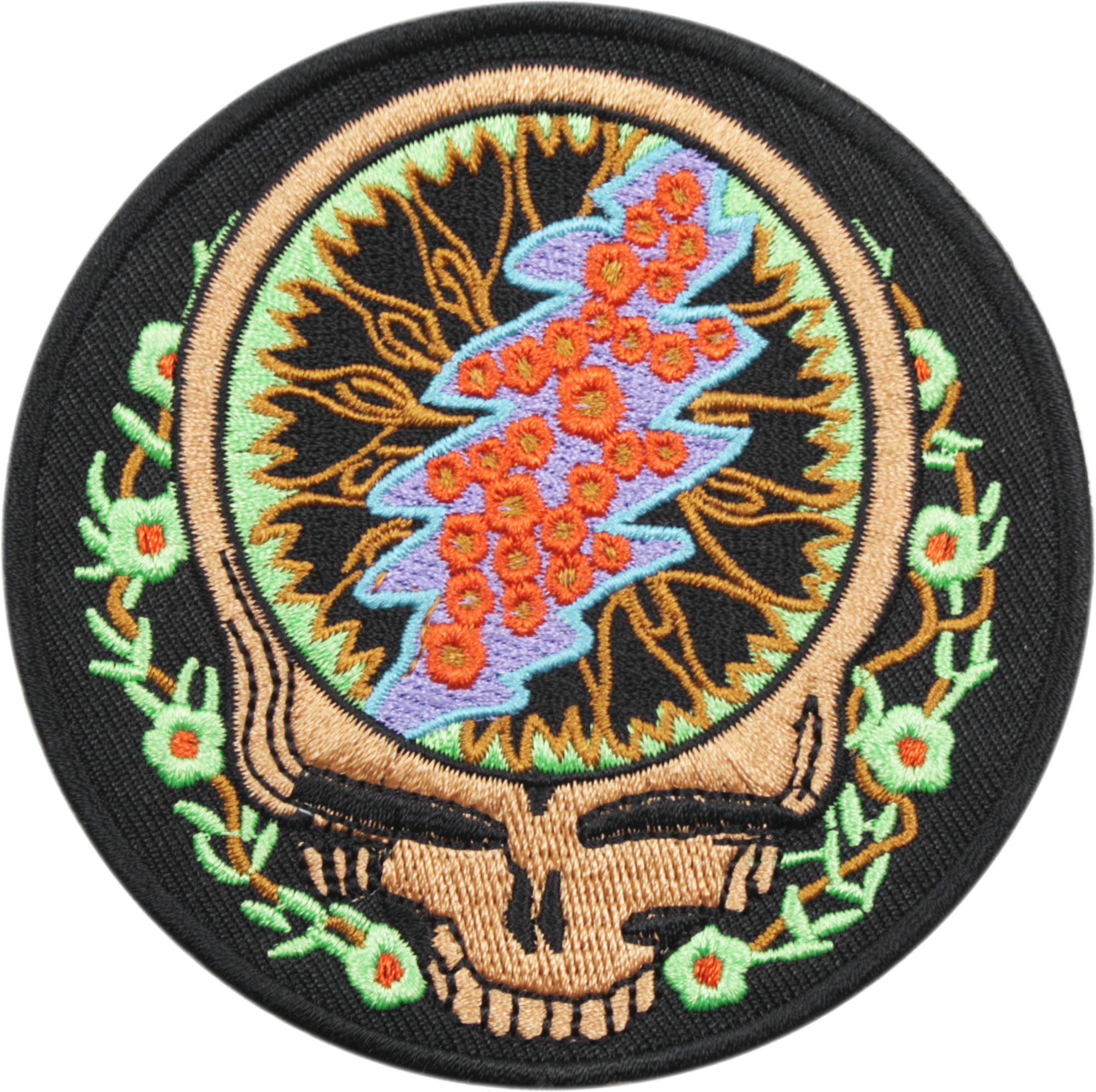 Patch - Grateful Dead - Nature Steal Your Face - Rock Music
