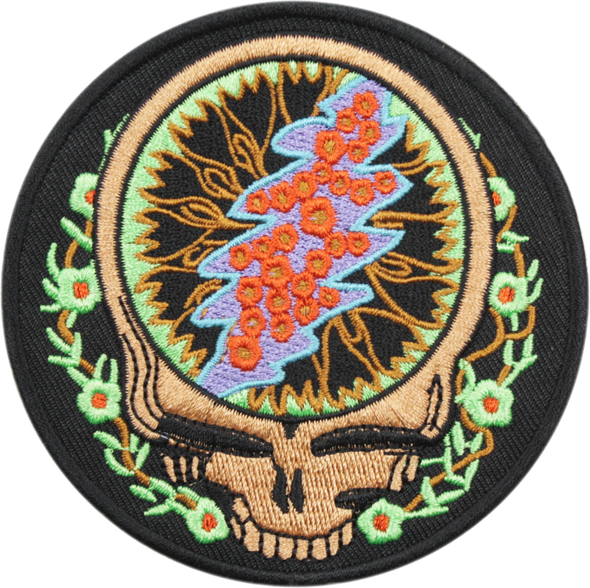 Patch - Grateful Dead - Nature Steal Your Face - Rock Music