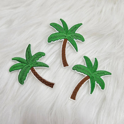 Palm Tree Embroidery Iron On Patches