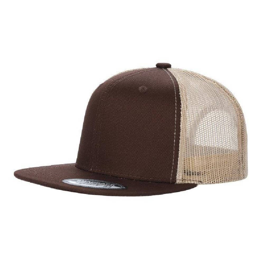 6 Panel Flat Bill