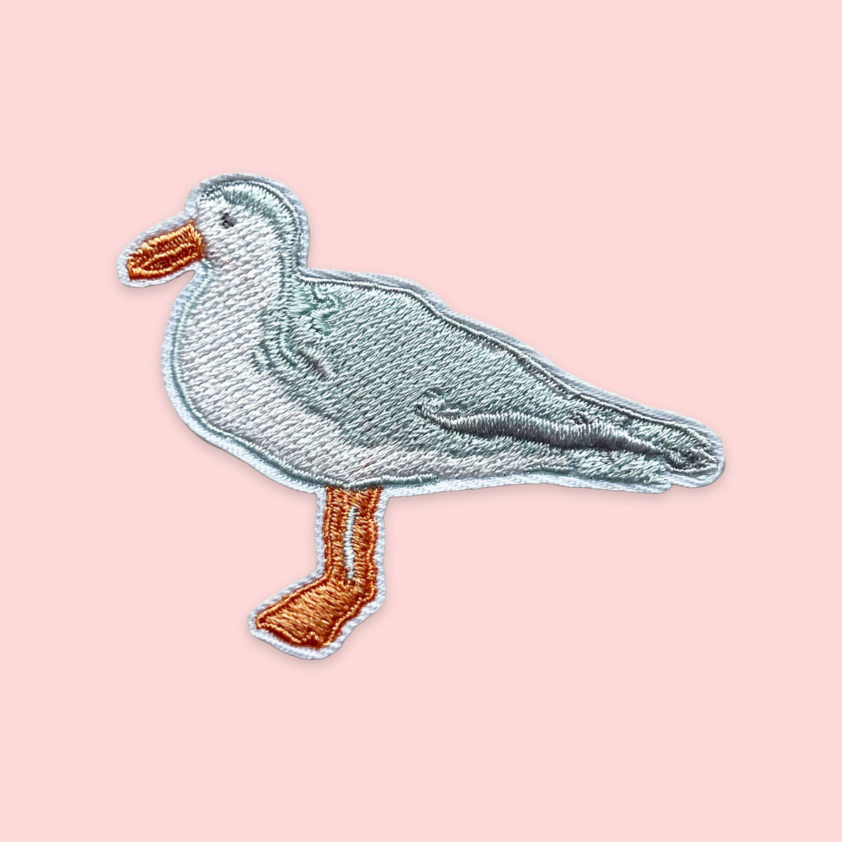Seagull Iron-On Patch | Coastal Iron On Patch