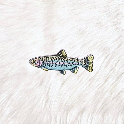 Fish Salt And Freshwater Embroidery Iron On Patch