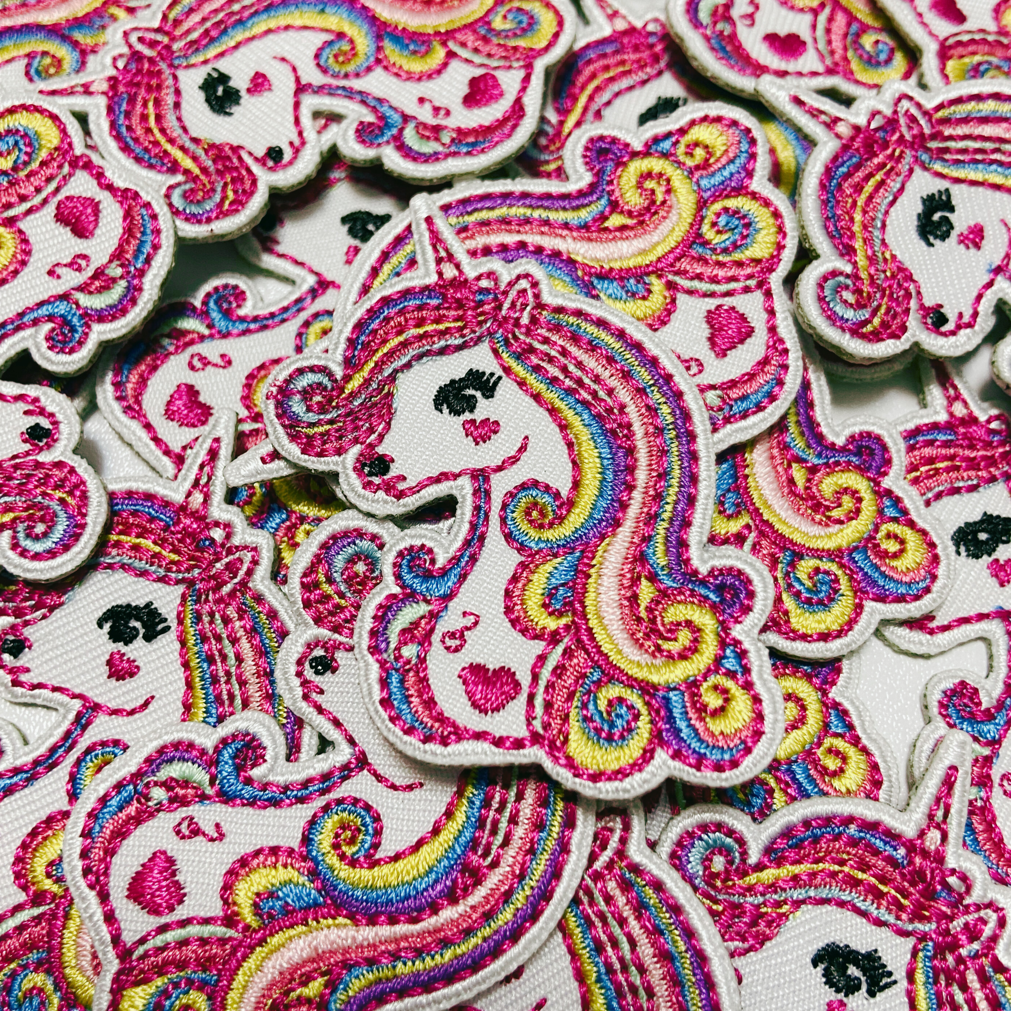 2" Unicorn  -  Embroidered Hat Patch