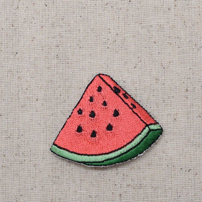 Watermelon Slice - Pink - Fruit - Iron on Patch
