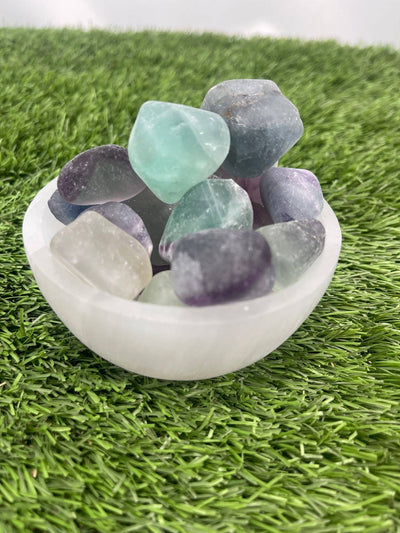 Tumbled FLUORITE / FLUORITE / FLUORITE CRYSTAL / GEMSTONE
