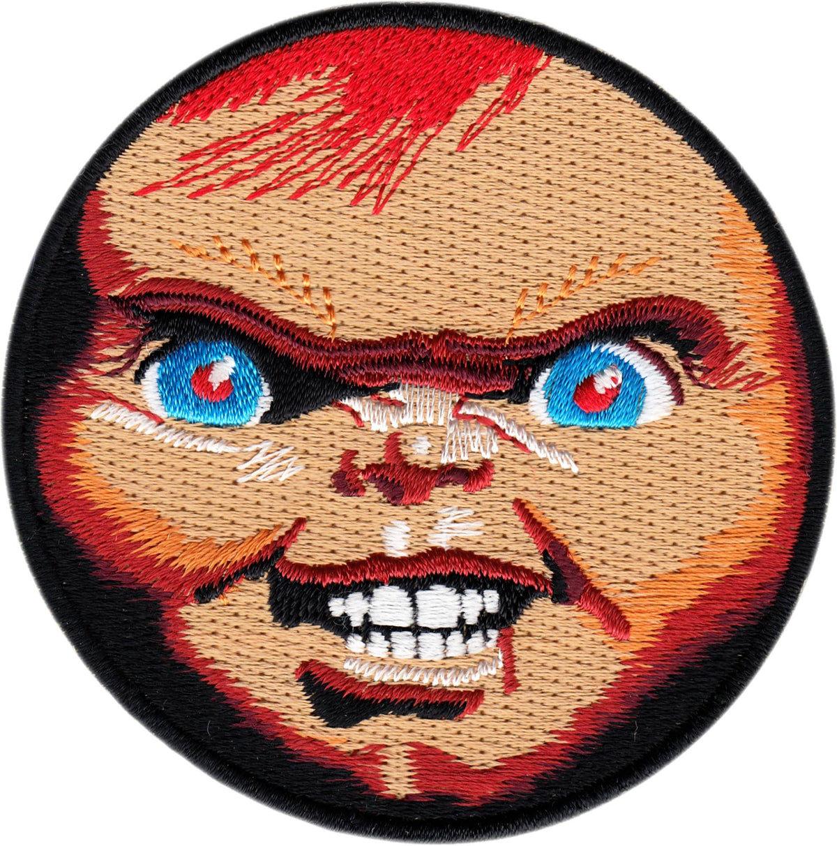 Patch - Homicidal Angry Little Doll Boy Halloween Horror 3"