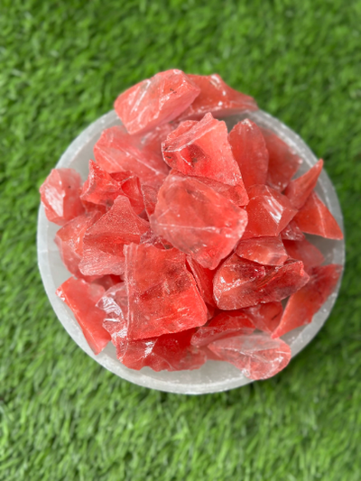 Watermelon Quartz RAW , 0.75"-1.25" Size. Raw Gemstones