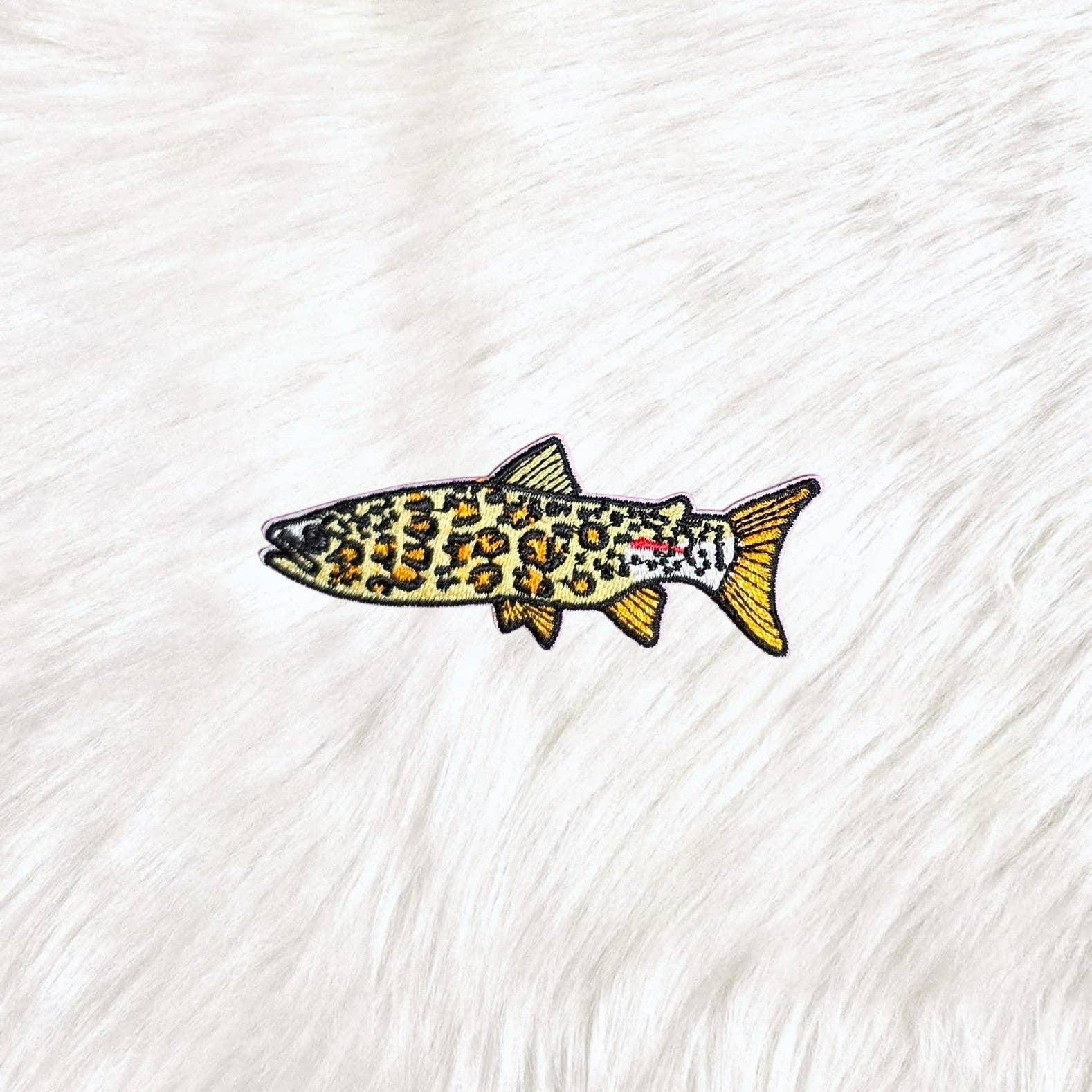 Fish Salt And Freshwater Embroidery Iron On Patch