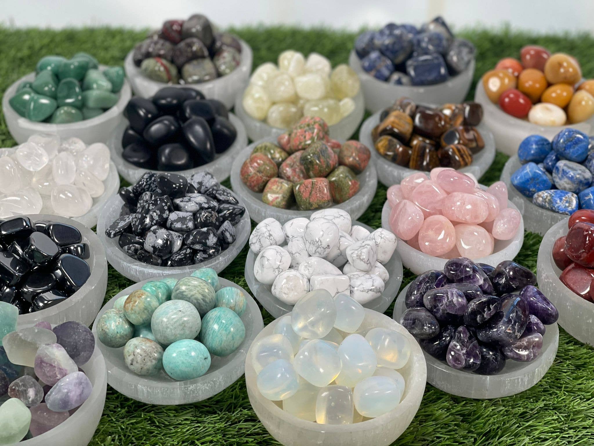 Tumbled FLUORITE / FLUORITE / FLUORITE CRYSTAL / GEMSTONE