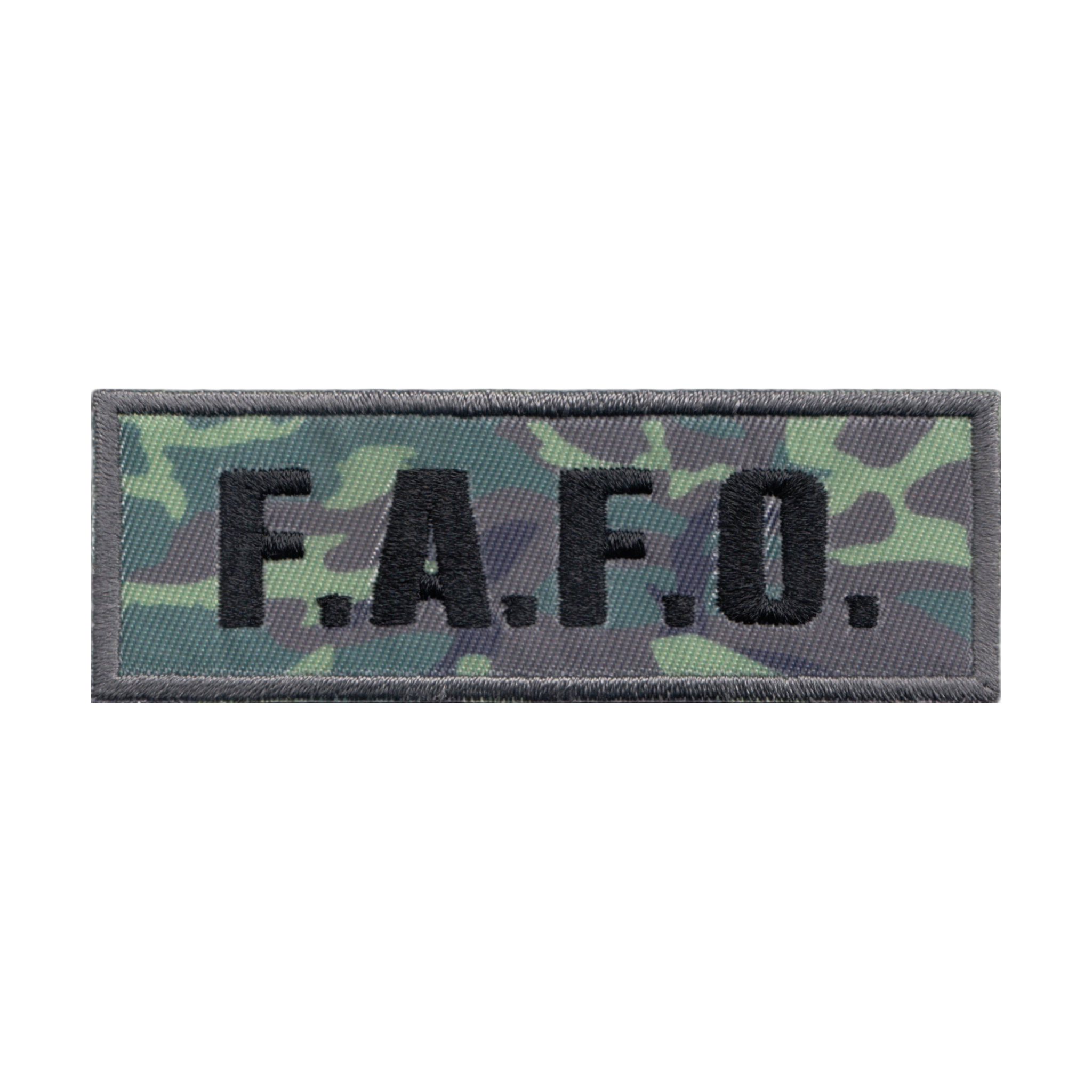 Patch - FAFO F*** Around Find Out Military Bold Attitude