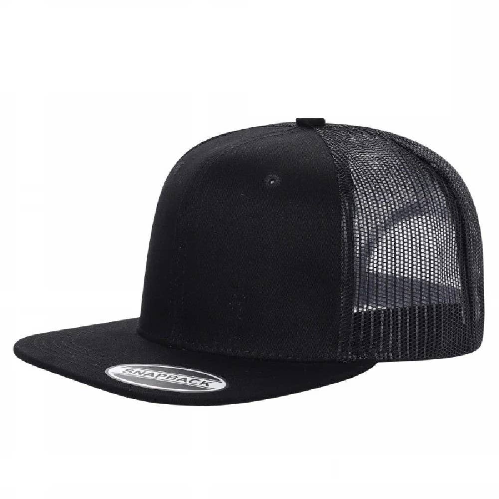 6 Panel Flat Bill