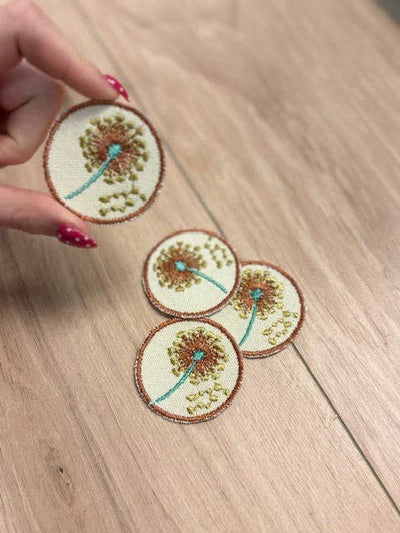 Dandelion Iron-On Patch