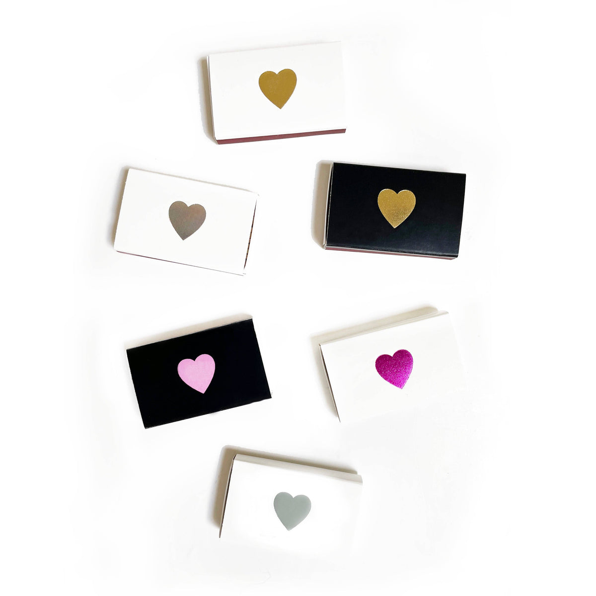 Classic Heart Matchbox | Be Mine Matches | Love Candle Gift