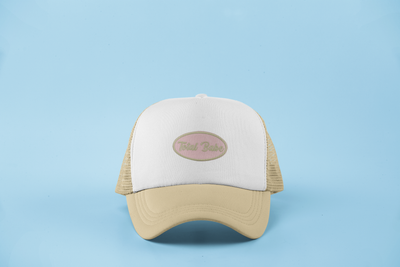 Total Babe in Oval, Pink, Hat Bar Embroidered Iron on Patch