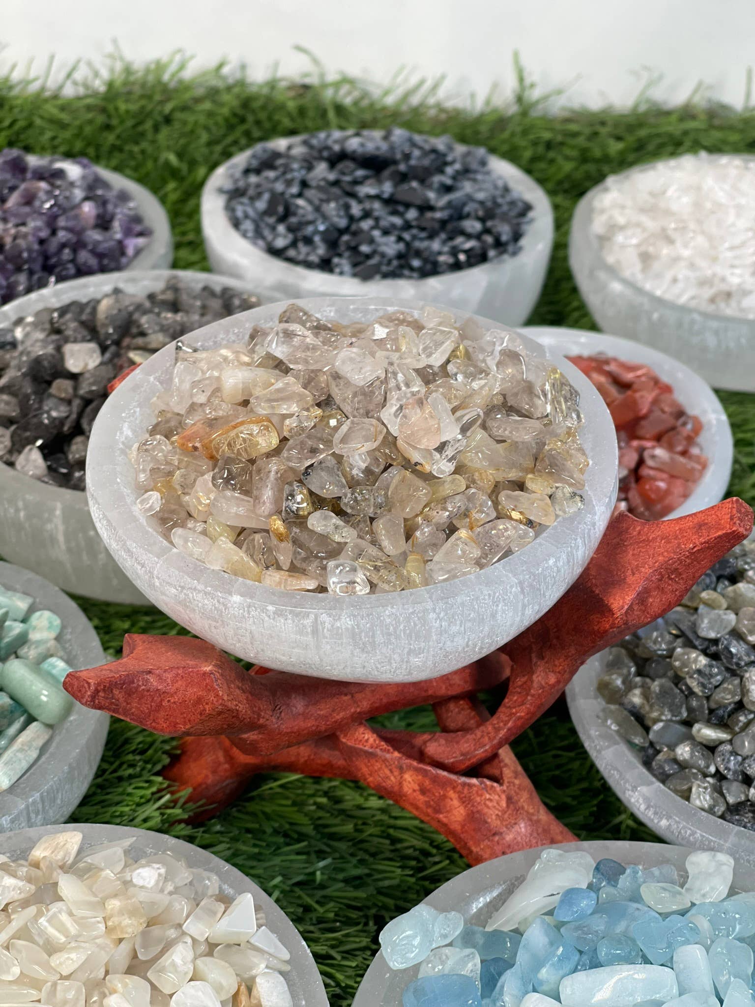 Natural Crystal Chip , Real Gemstone chips , Crystal Loose