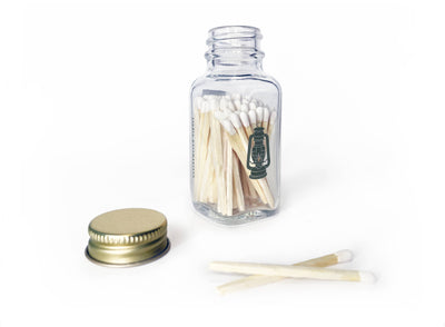 Camping Lantern Jar Matches | Outdoorsy Match Bottle