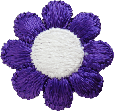 Patch - Daisy Flower - 1 Inch - 16 Color Options