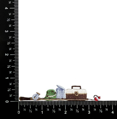 Fishing Tackle - Angling Supplies - Iron on Patch