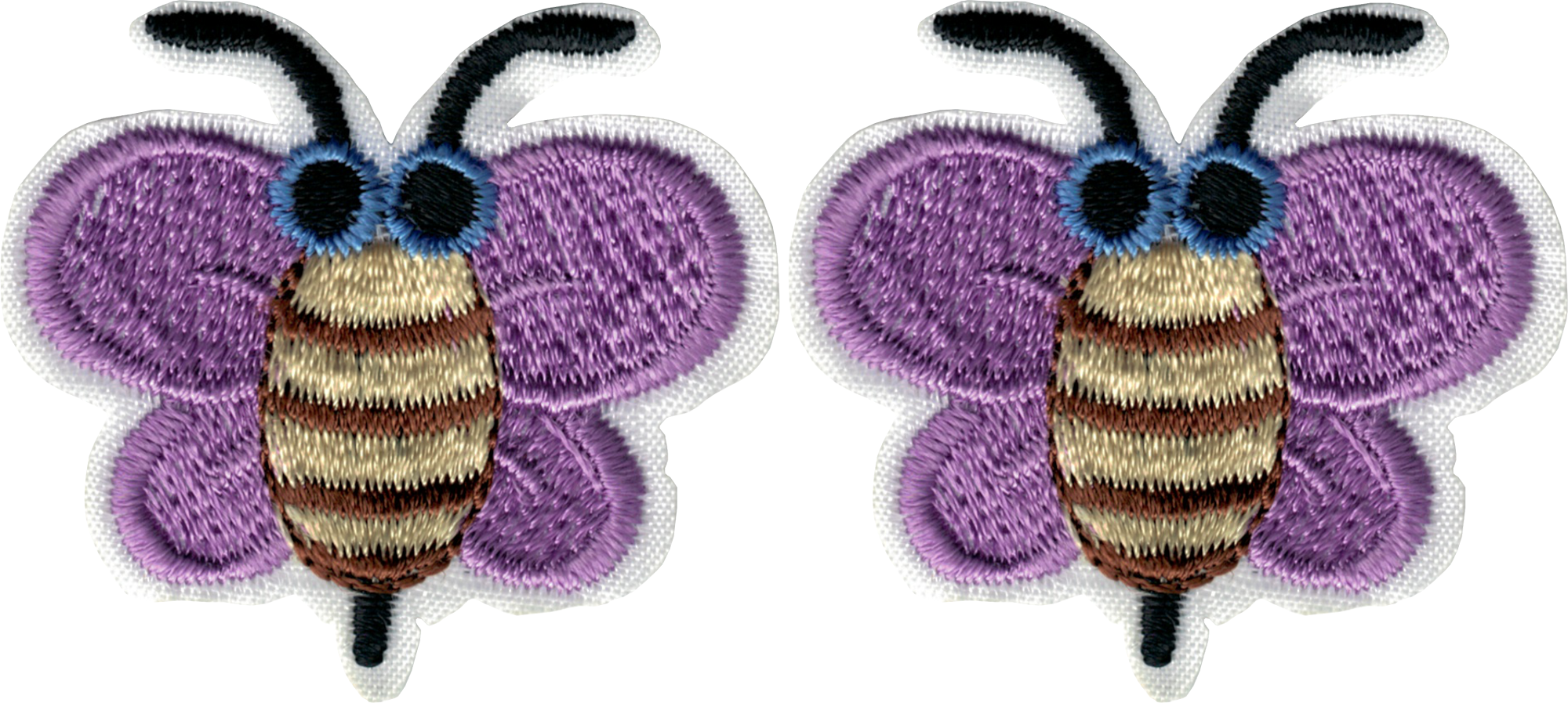 Patch - Bumble Bee - Colored - Set Of 2 - 3 Color Options