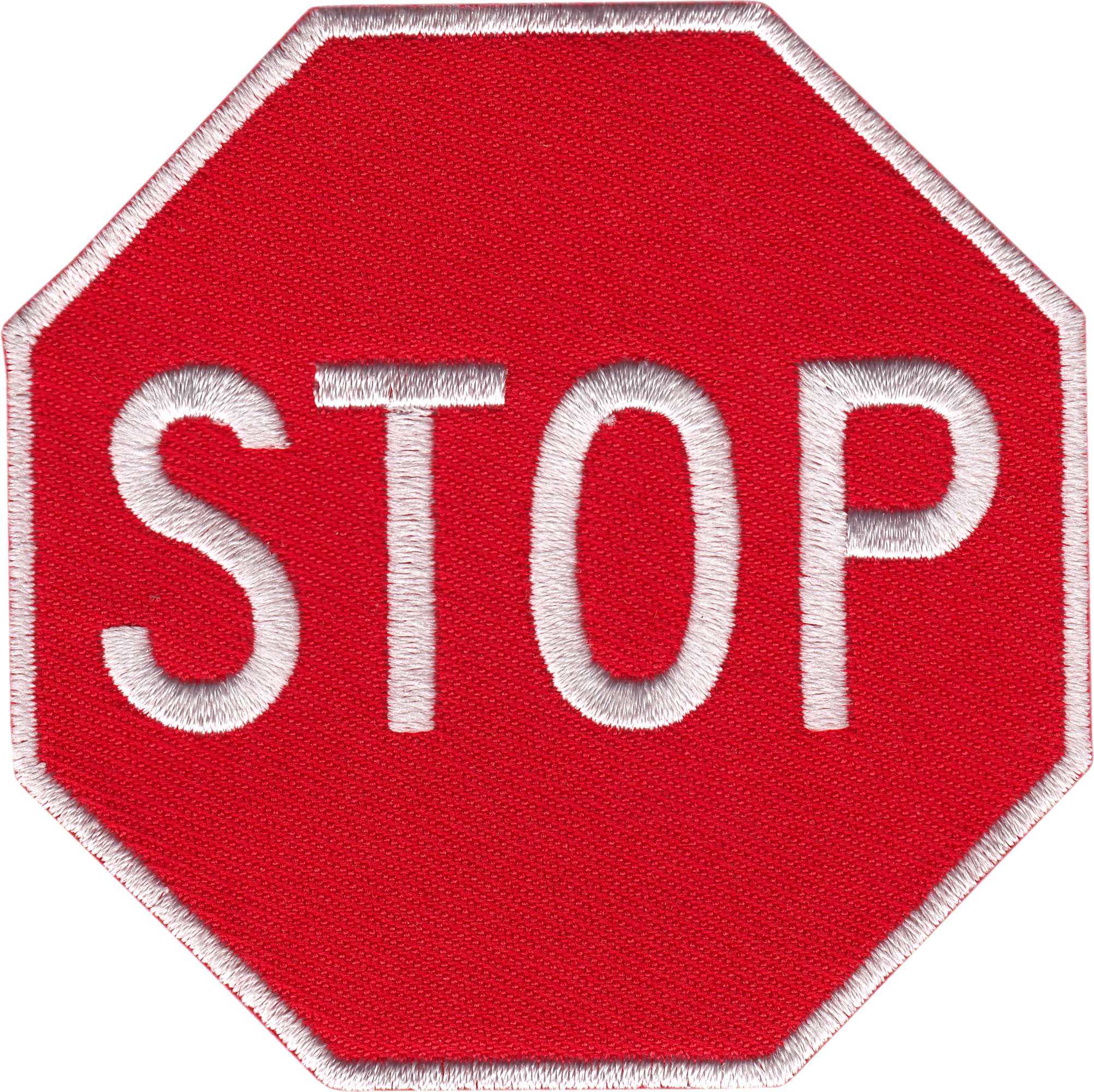 Patch - Stop Sign - Novelty Traffic Street Sign Travel 3"