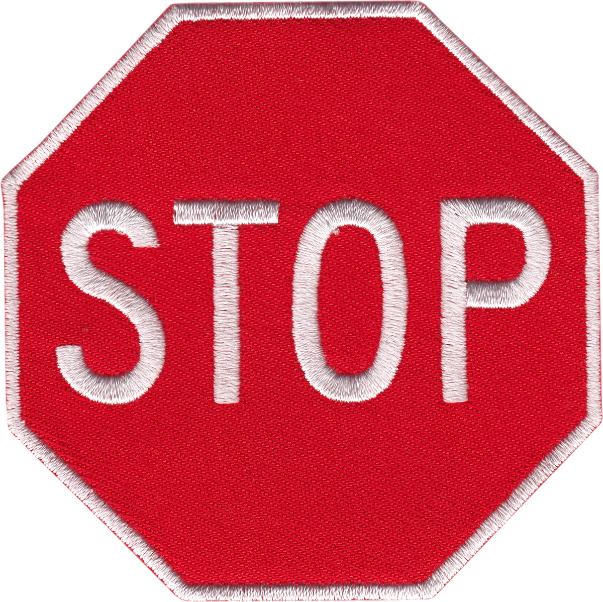 Patch - Stop Sign - Novelty Traffic Street Sign Travel 3"
