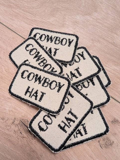 Cowboy Hat Iron-On Patch