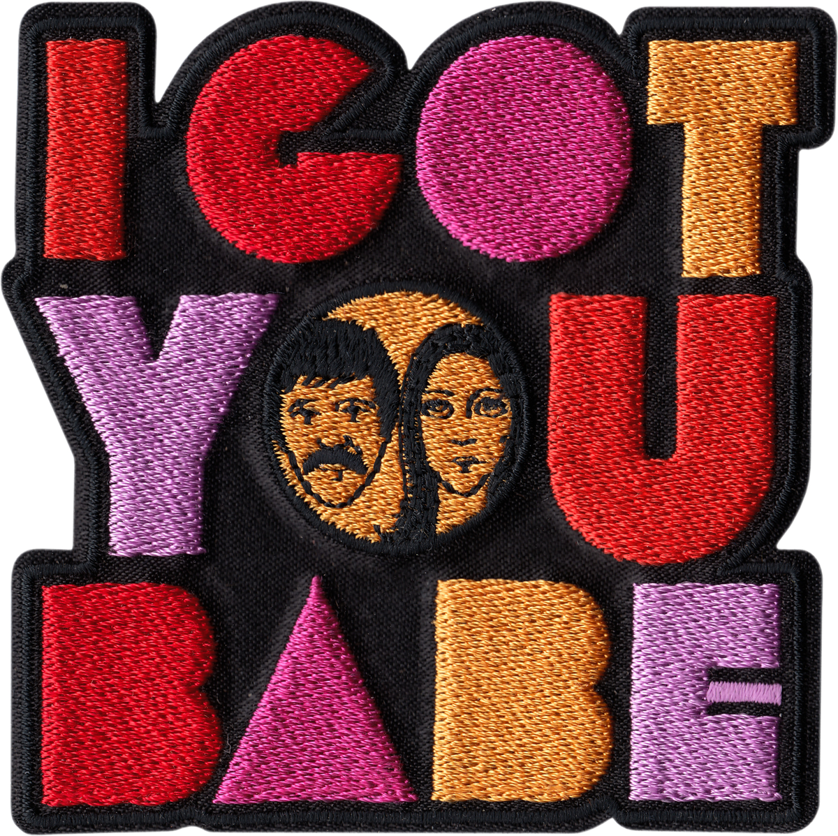Patch - Sonny & Cher - Groovy "I Got You Babe" With Faces