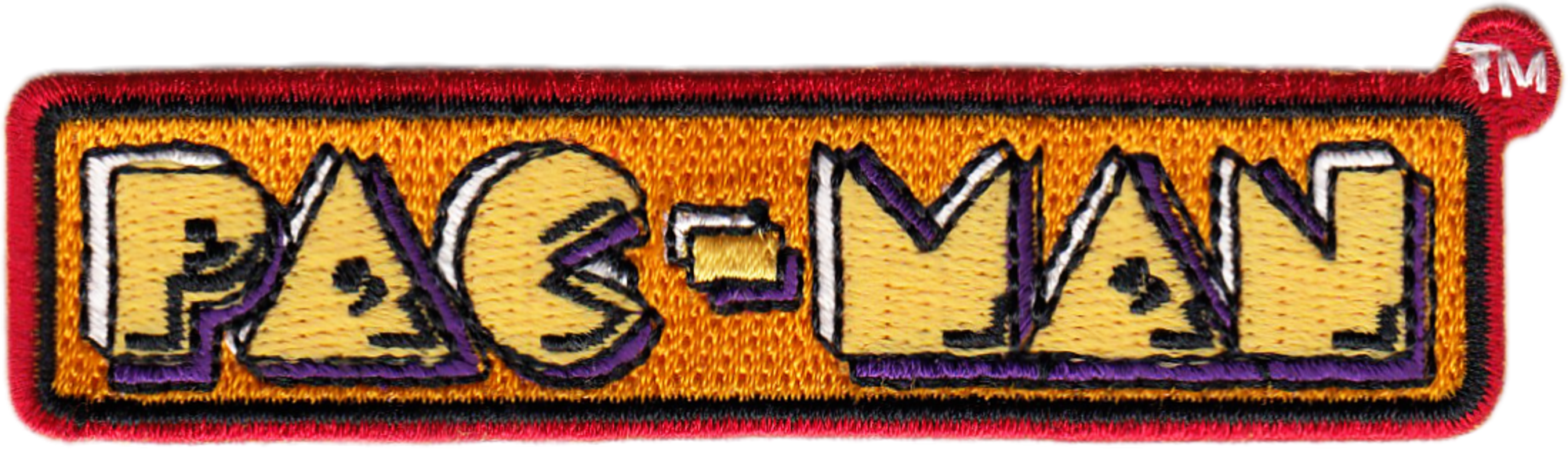 Patch - Pac-Man Video Game Logo - 1980s Pop Culture