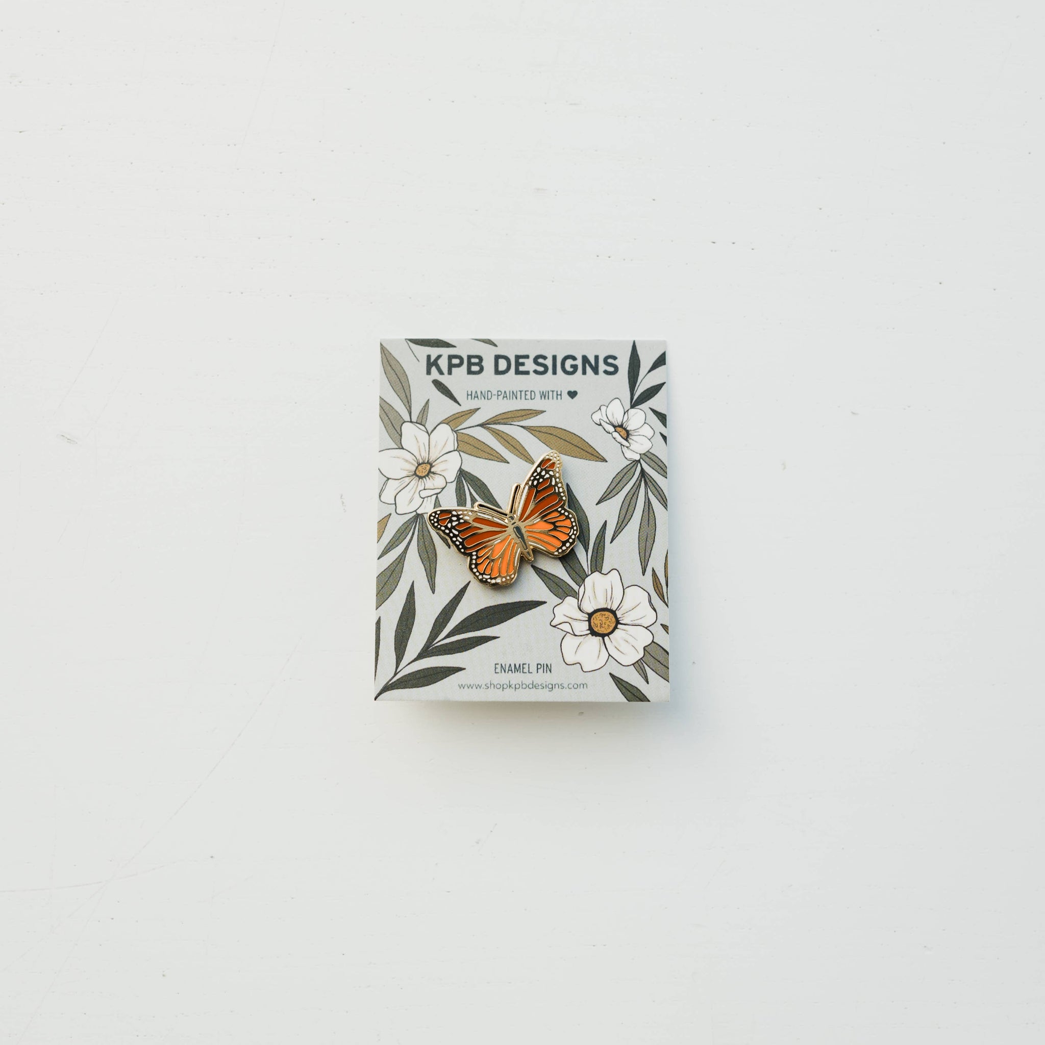 Butterfly Enamel Lapel Pin