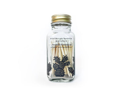Variety Pack of Desert 2" Match Jars: Saguaro + Prickly Pear