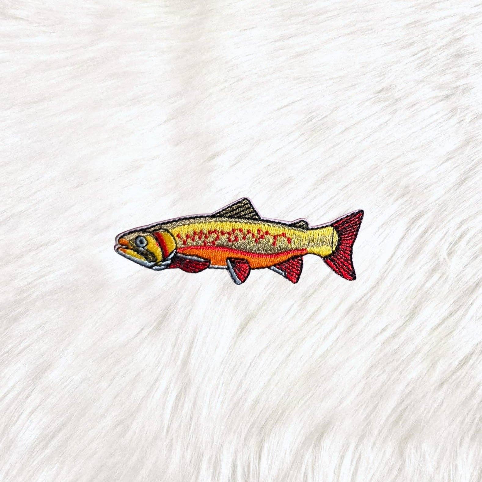 Fish Salt And Freshwater Embroidery Iron On Patch